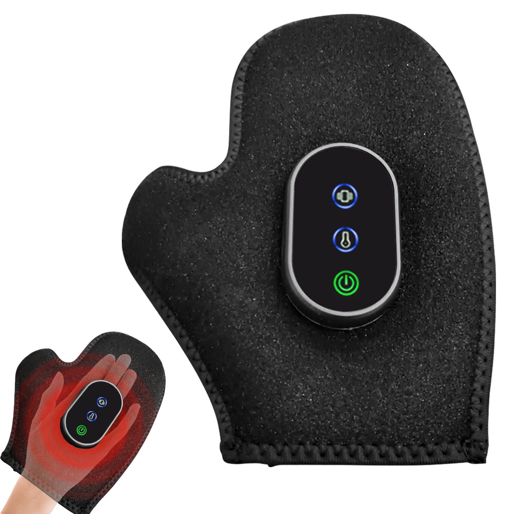 Cordless Hand Massager for Arthritis with Heat Compression Relief Therapy Glove