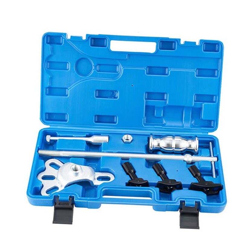Rear Axle Bearing Remove Puller Tool Kit Bearing Remover Set with Slide Hammer