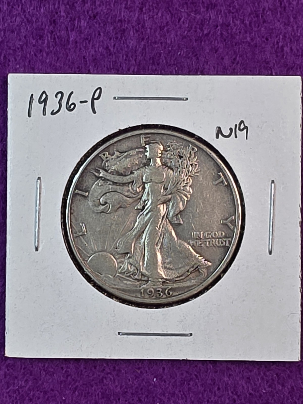 1936 P Walking Liberty Silver Half Dollar
