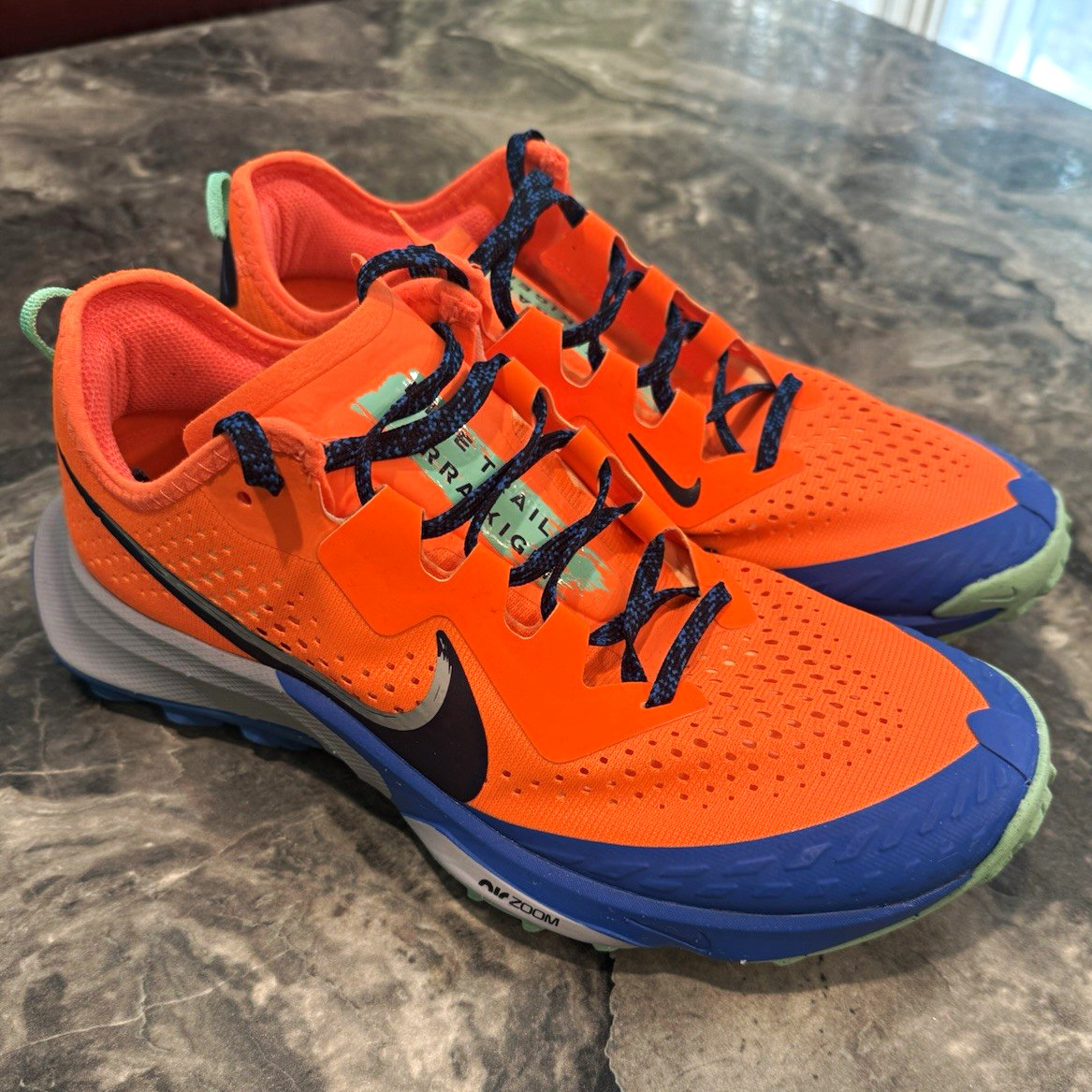 Nike Air Zoom Terra Kiger 7 Low Top Colorblock Total Orange CW6062-800