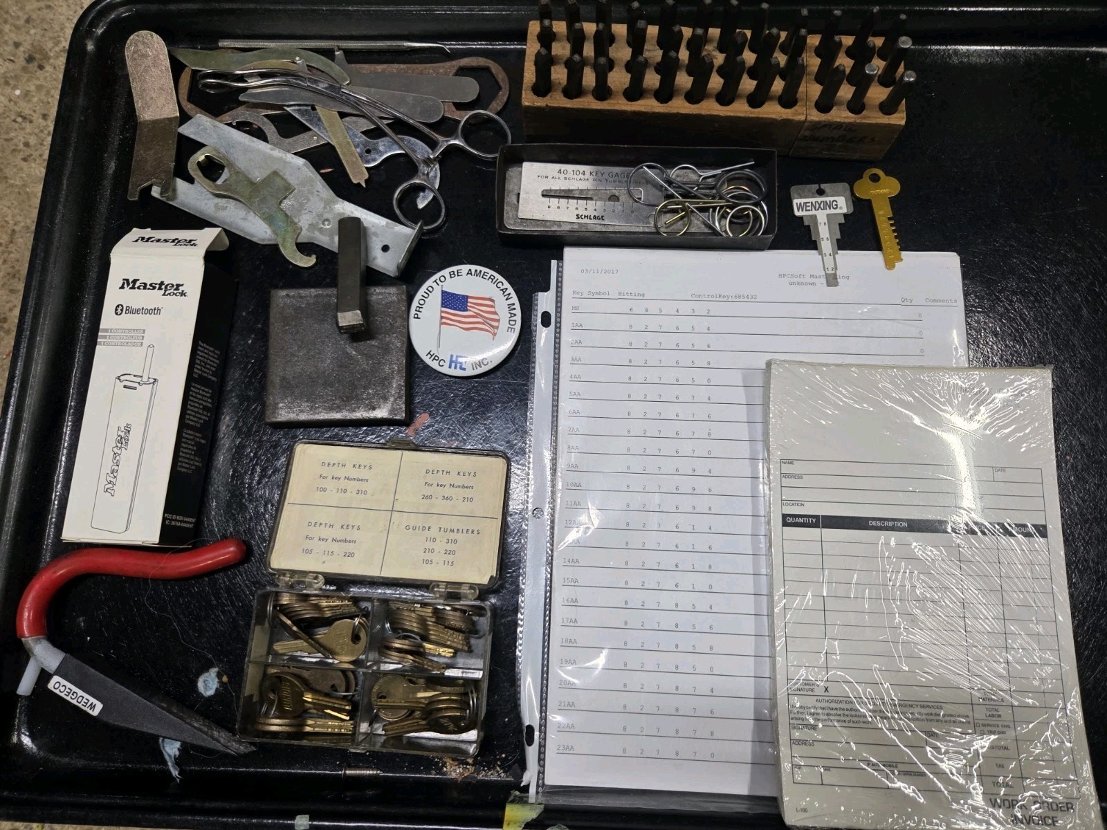 Locksmith Stuff Lot
