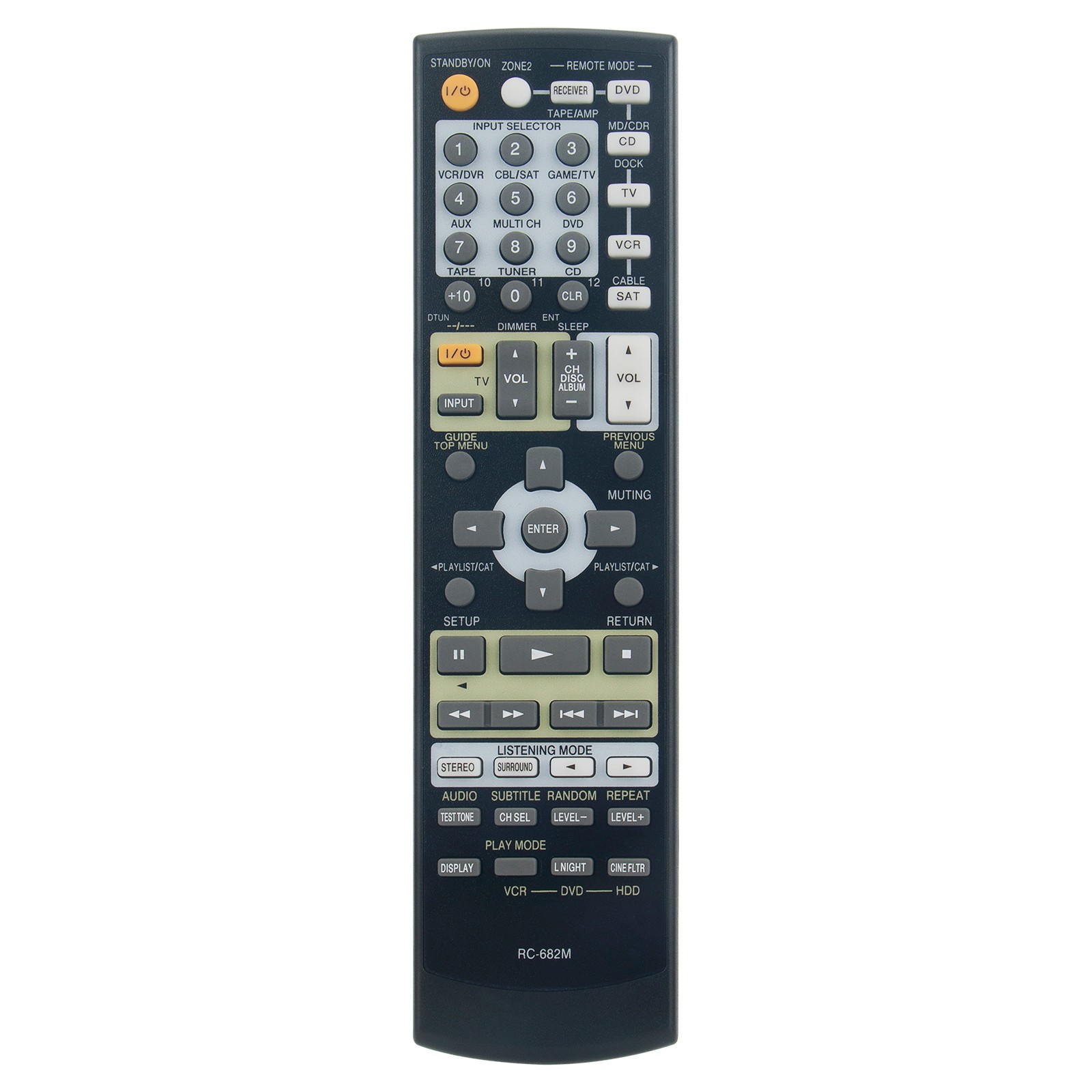 New RC-682M Remote Control for Onkyo TXSA8560 TXSR707 RC606S HTR340 HTR530 HTR54