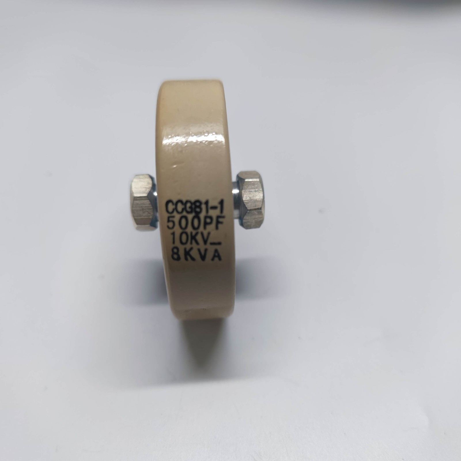 CCG81-1U 500PF-K 10KV 8KVA for High Frequency / Voltage Ceramic Capacitor M6