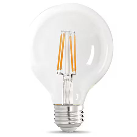 Feit Electric G25100927ca/Fil/3 Led, 12 W, G25, Medium Screw (E26), Pk3