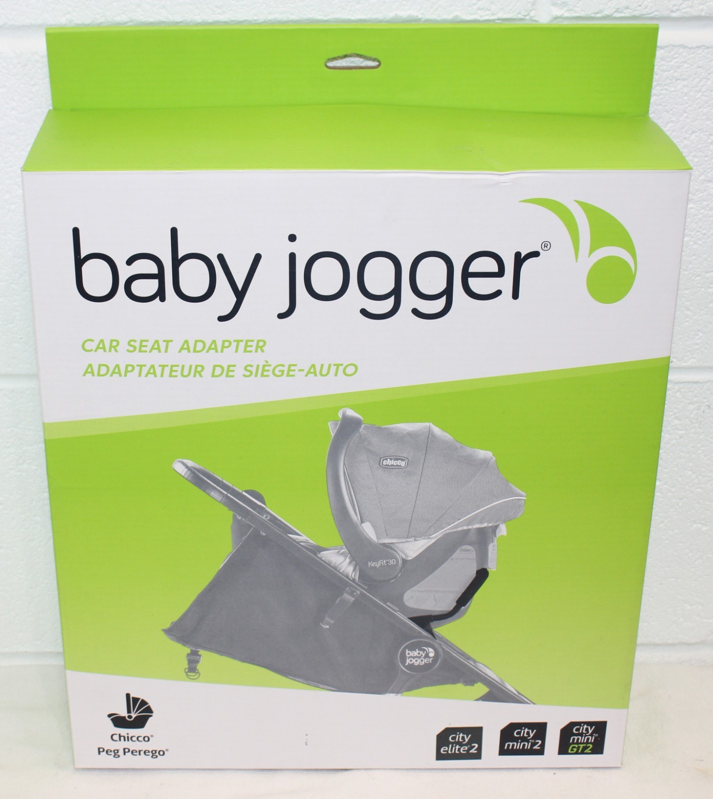 Baby Jogger City Mini 2/GT2/Elite 2 for Chicco/Peg Perego Car Seat Adapter NEW!