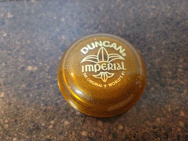Duncan Imperial Orange Classic Yo-Yo Vintage (CRACKED)