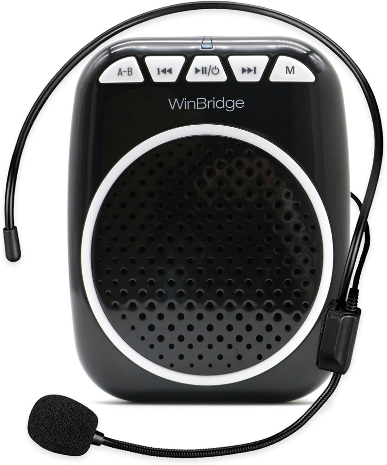 Portable Amplifier with Headset Microphone Personal Speaker Microphone