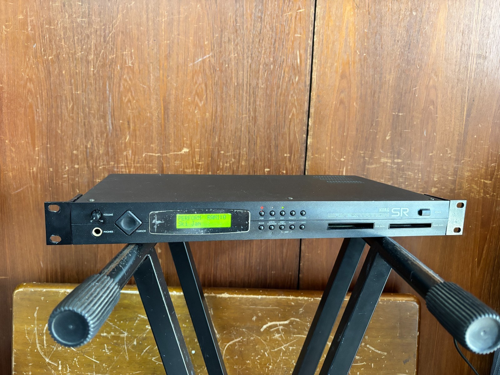 Korg Wavestation SR WS-SR Rackmount Synth New internal battery