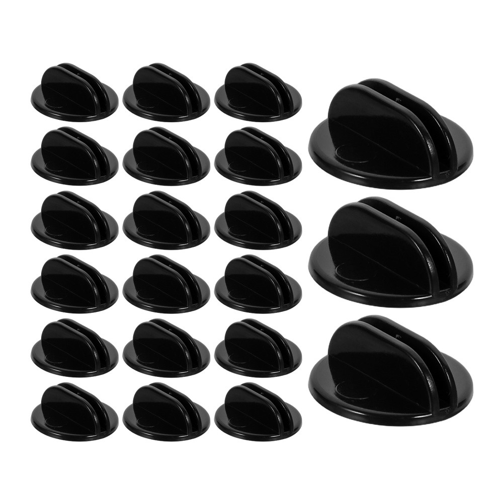 48pcs Game Card Holder, Black Plastic Place Card Stand, Board Game Pieces