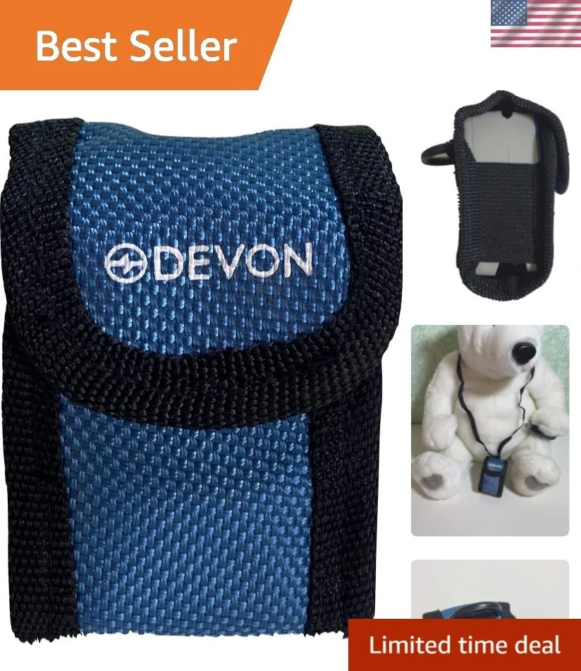 Stylish Portable Oximeter Case with Neck Strap - Perfect for Active Lifestyles