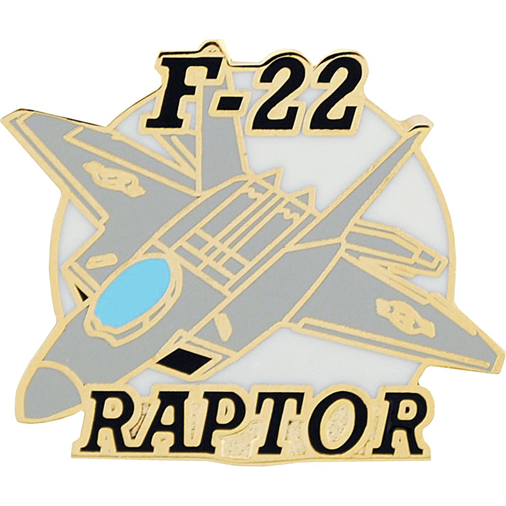 F-22 Lapel Pin Eagle Emblems (P62504)