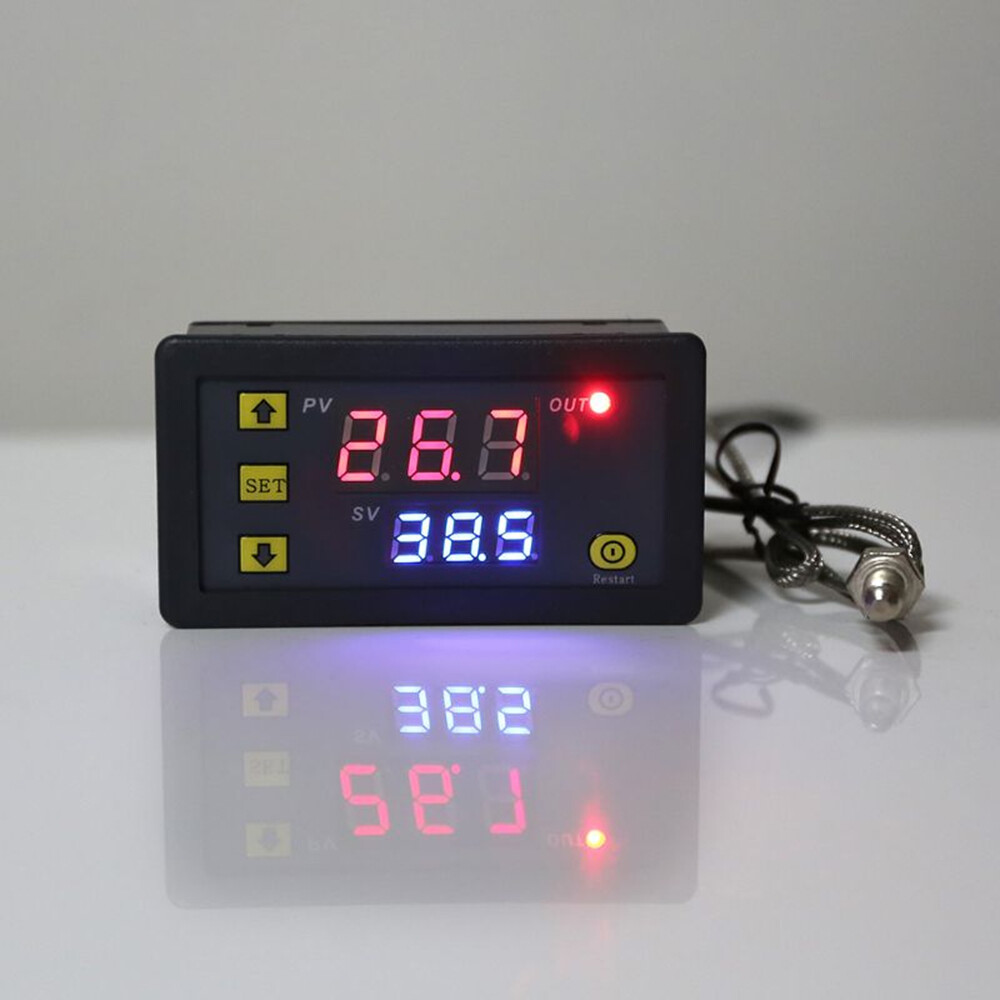 DC 5V Digital Temperature Controller K Type Thermocouple Sensor Thermostat