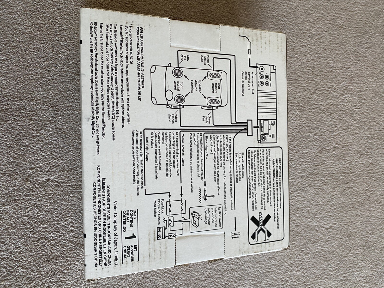 jvc kd-hdr20