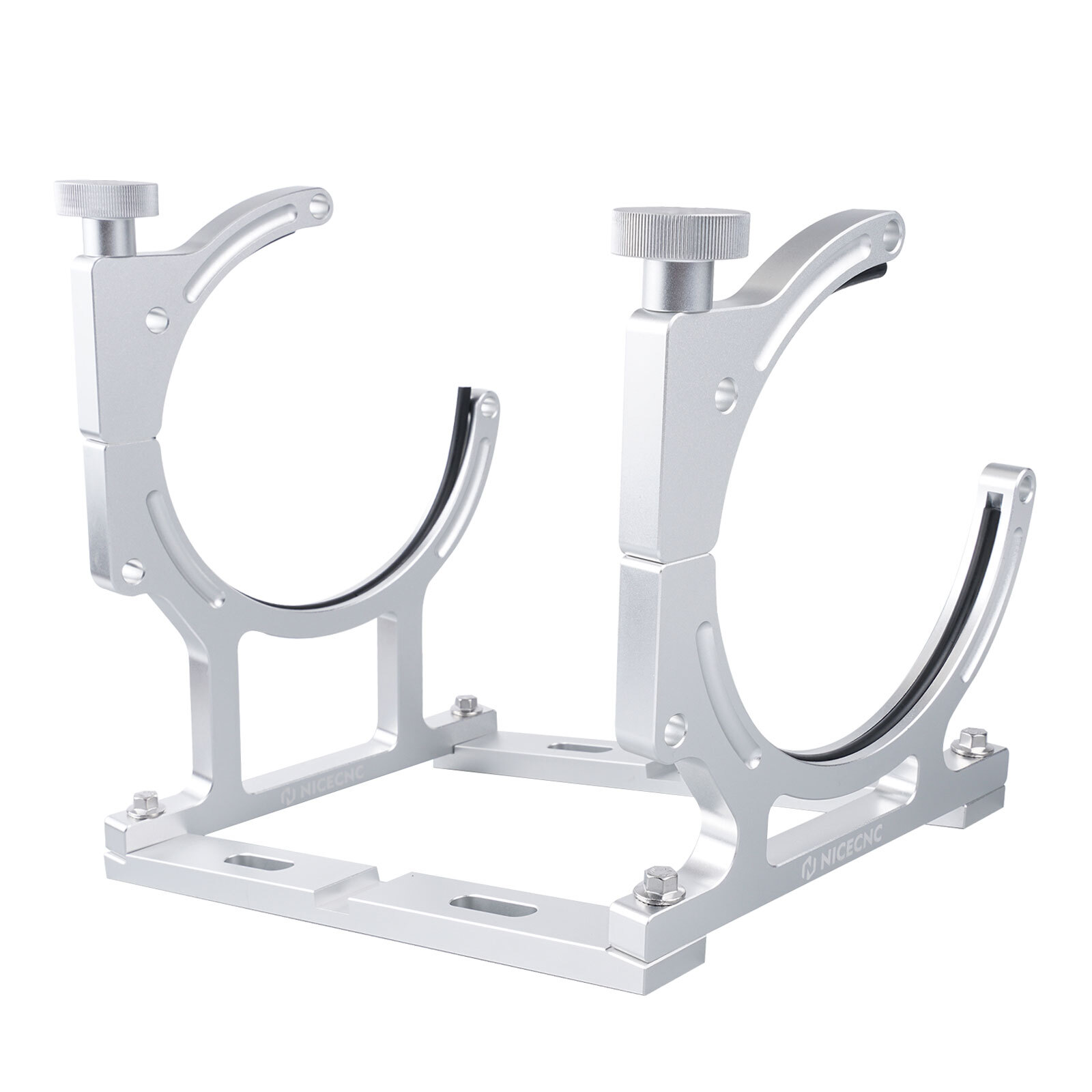 NICECNC 7" Nitrous Oxide Single Bottle Bracket Aluminum Anodized Mount Brackets