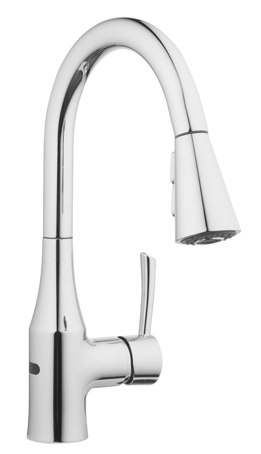 Touchless Kitchen Faucet with Hands-Free Motion Sensor Technology