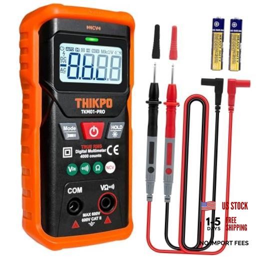 Automotive Multimeter Tester - 4000 Counts with NCV