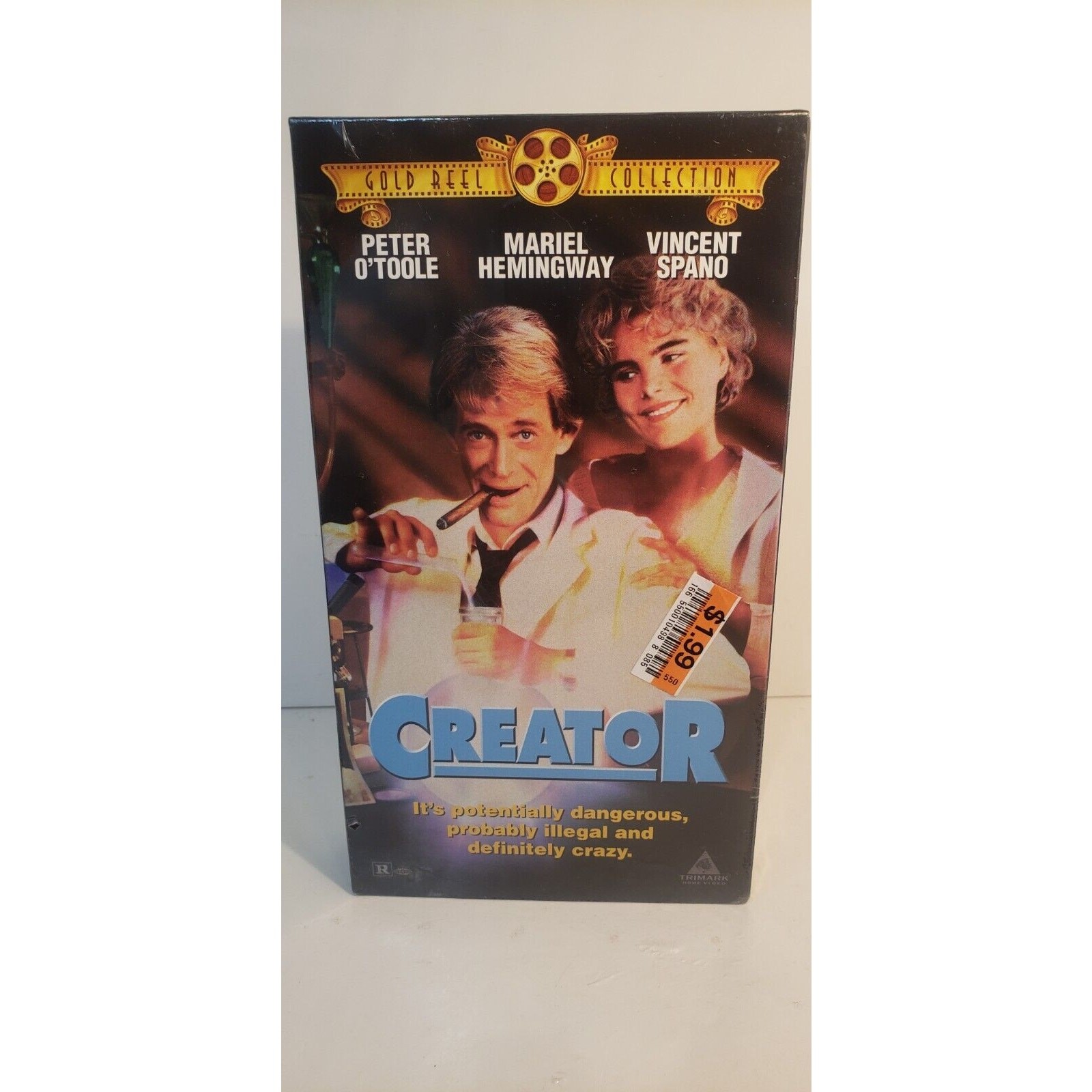 Creator 1985 VHS 1999 New Sealed Peter O'Toole Mariel Hemingway