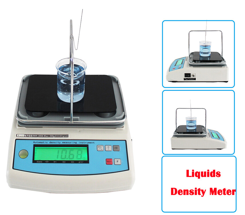 Lab Liquids Density Meter Paint Coating Oil Densitometer Instrument Tester 600g