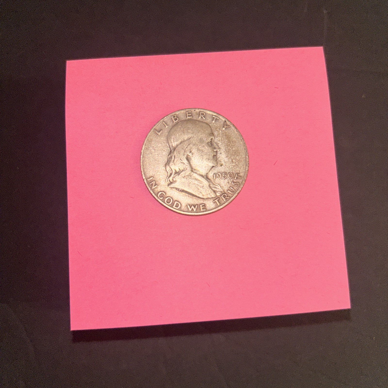1950 Franklin Silver Half Dollar