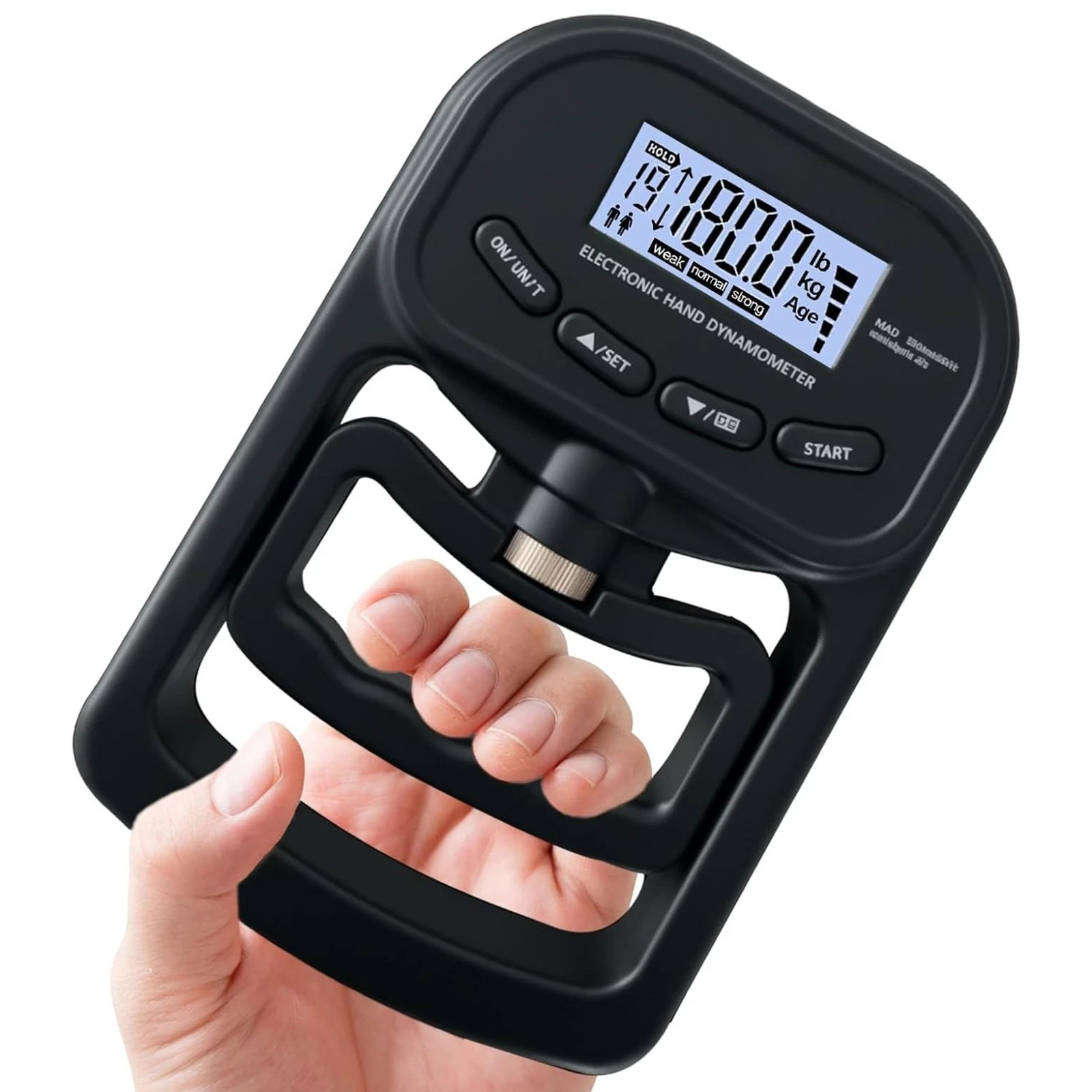 Hand Grip Dynamometer Grip Strength Meter Physical Therapy Rehabilitation
