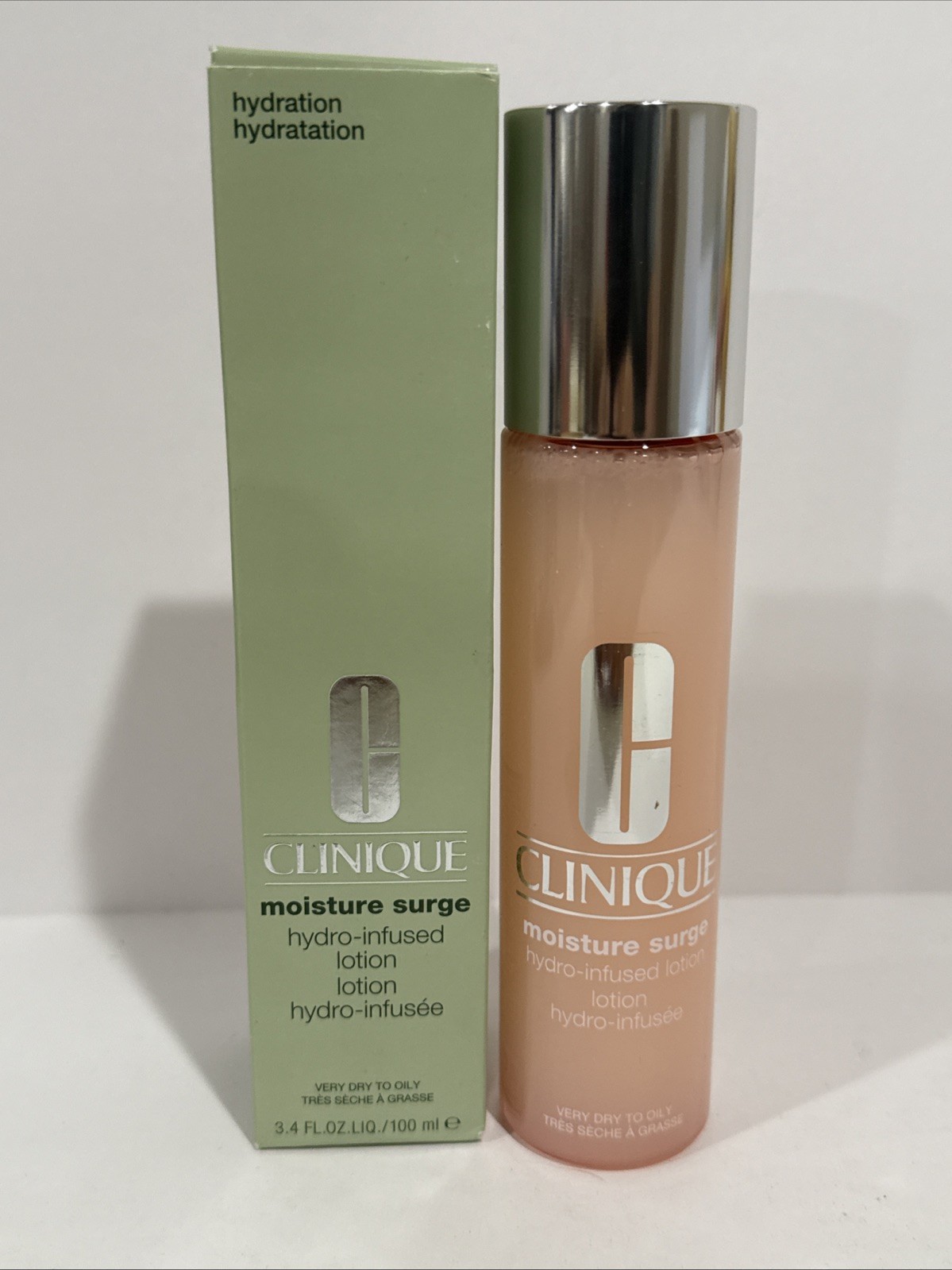 Clinique Moisture Surge Hydro-Infused Lotion - Very Dry to Oily Skin - 3.4 oz