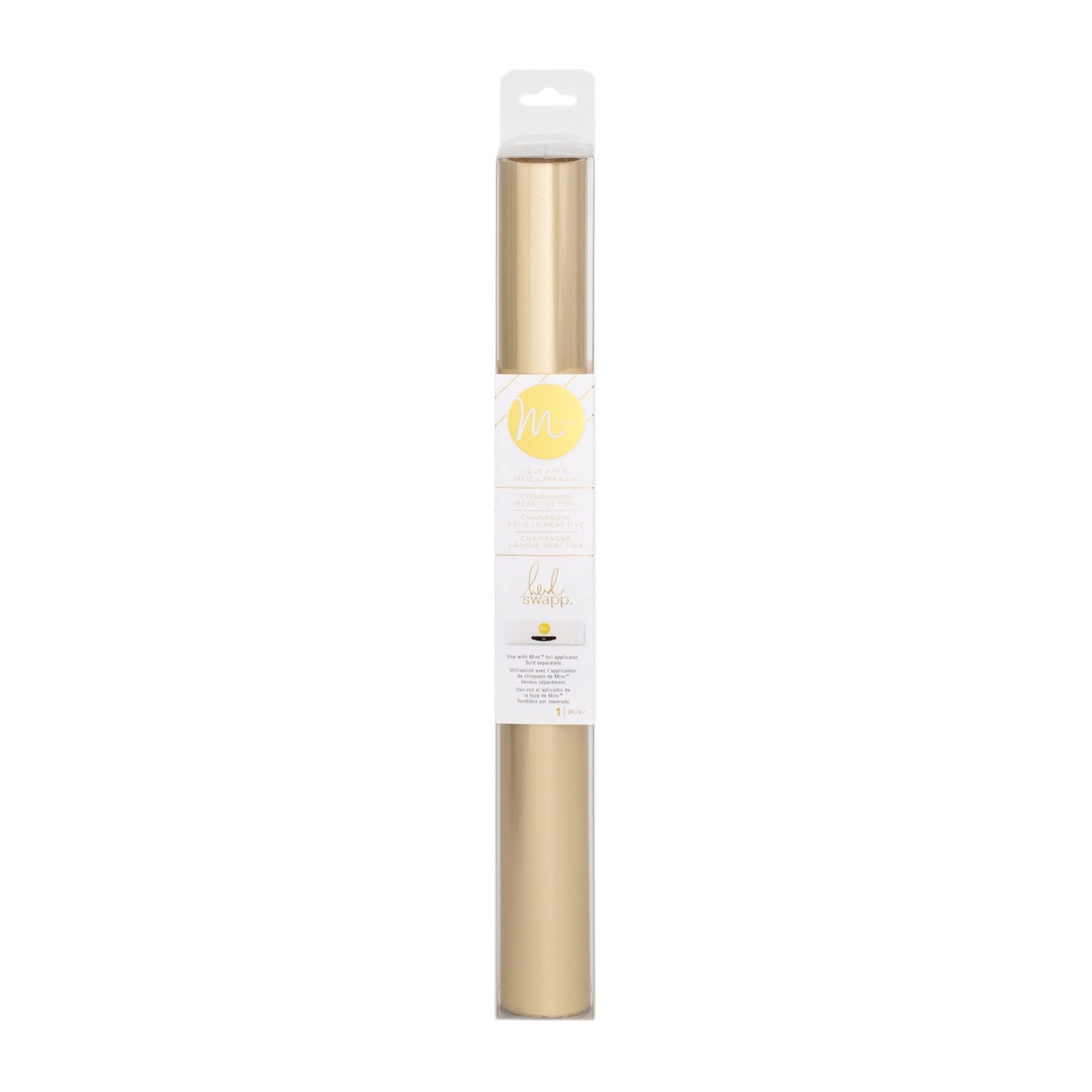 Heidi Swapp Minc Reactive Foil Champagne 12 x 120-inch Roll, Compatible with ...