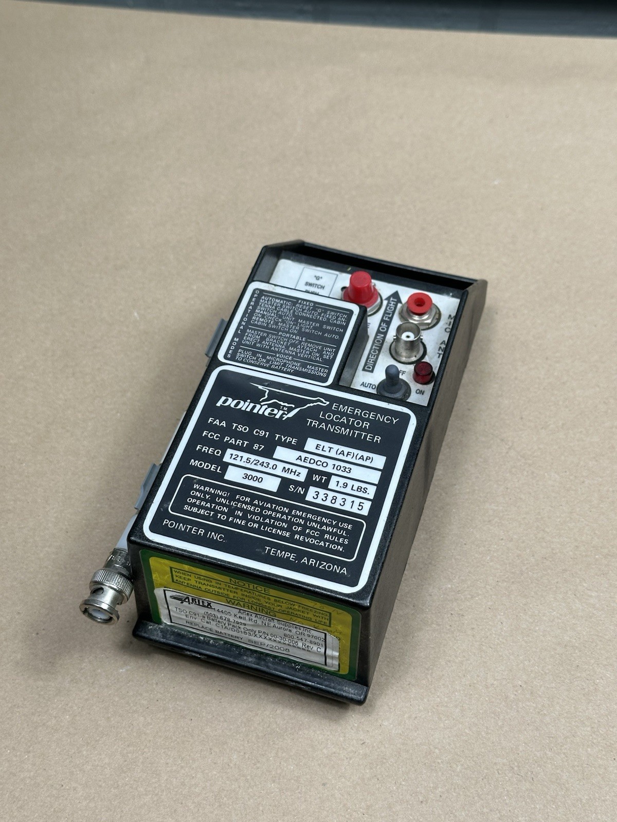 Pointer Model 3000 ELT (D2047)