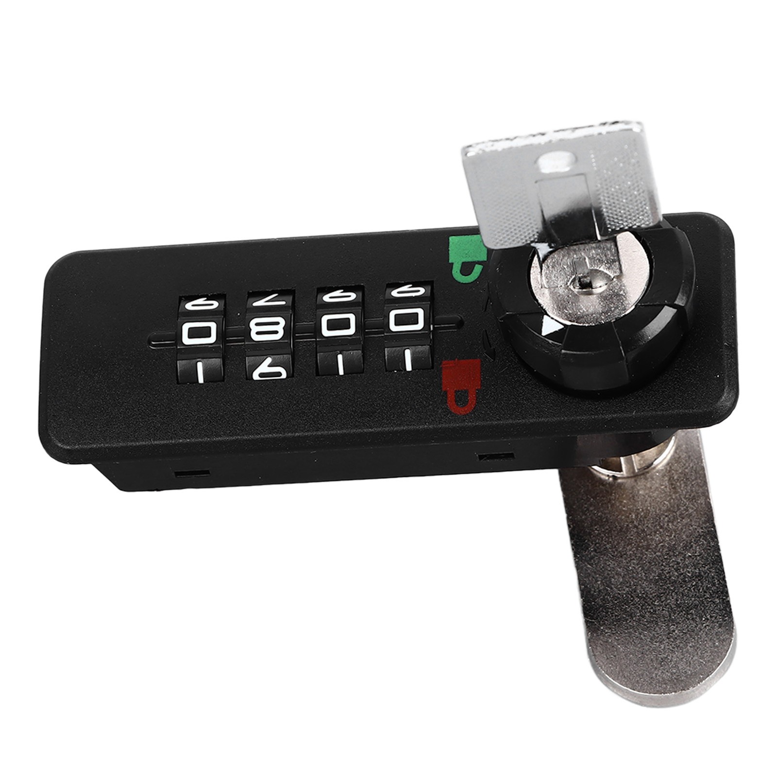 4 Digit Mechanical Dial Combination Lock For Secure Cabinet Protection Premium