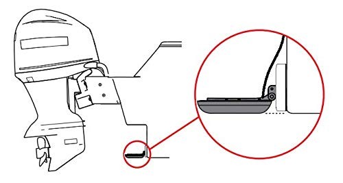 Stern Pad - Standard Size - Black - Screwless Transducer/Acc. Mounting Kit (n...