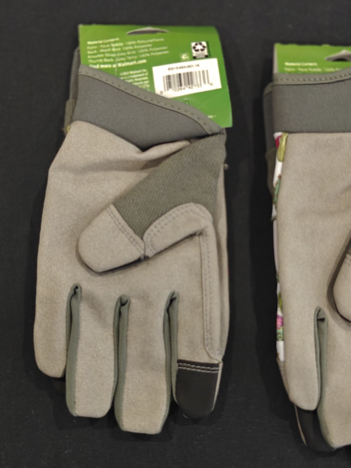 2 Performance Gardening Gloves Expert Gardener With Hook Loop Wrist Closure S