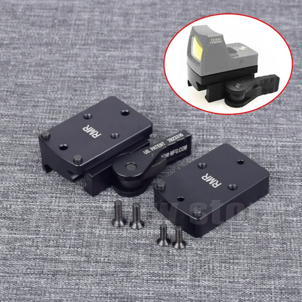 Doctor / RMR Red Dot Sight Mount QD Auto Lock Picatinny Rail Base Mount