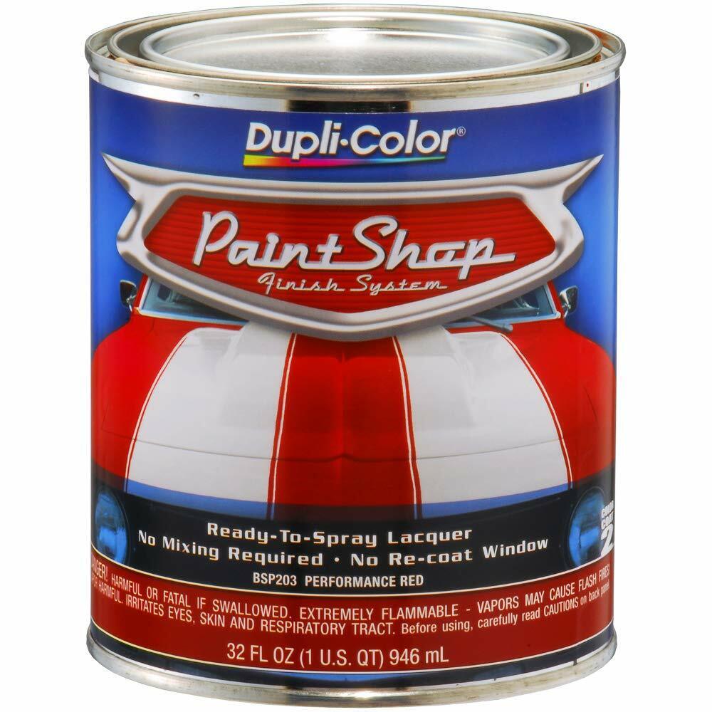 Dupli-Color EBSP20300 Painthop Finish System, Performance Red, 1 Quart