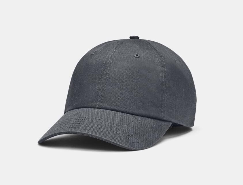 Under Armour Men's Team Blank Chino Adjustable Cap 1369785-012 Pitch Gray OSFM