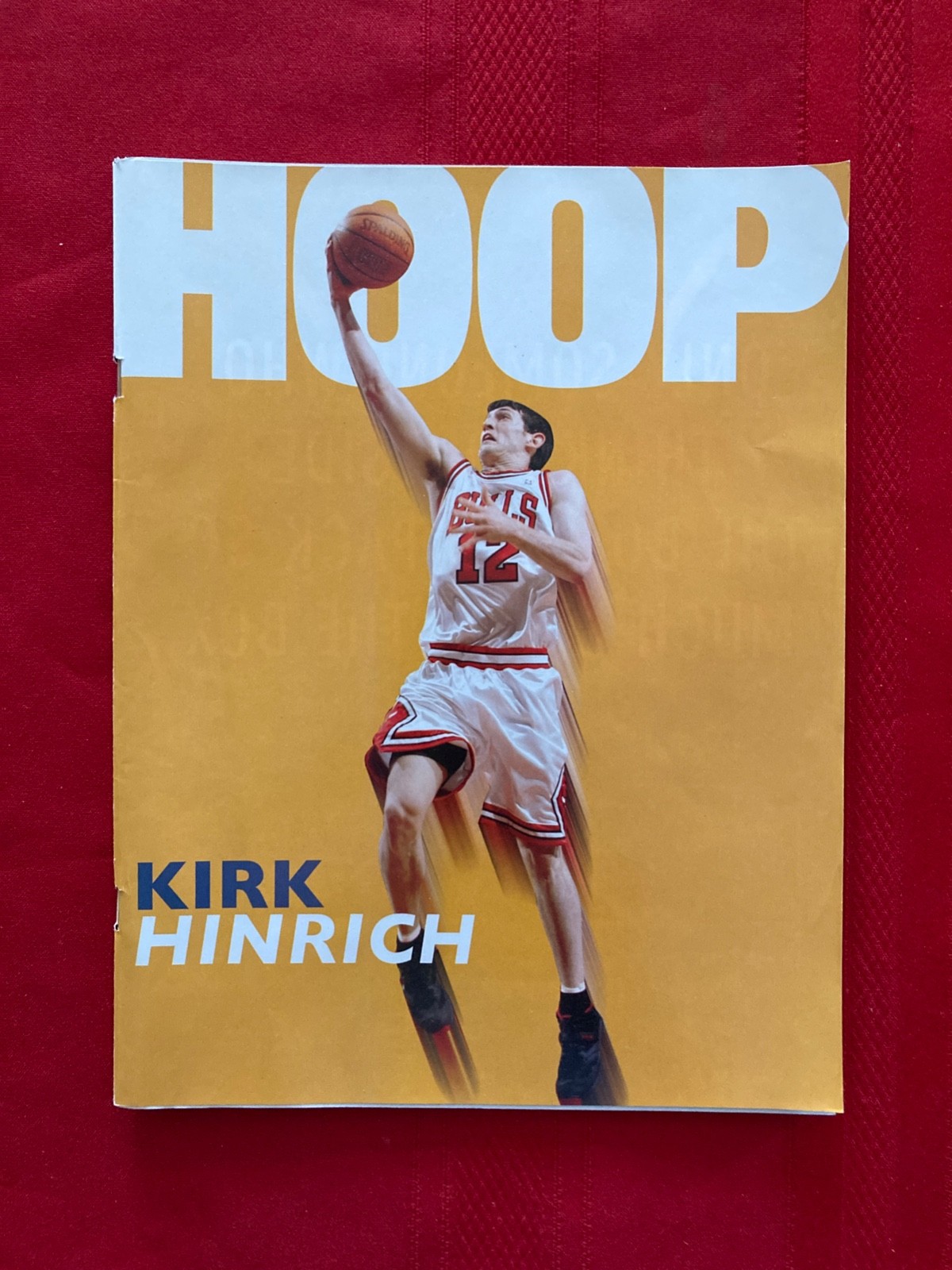 2005-2006 NBA Milwaukee Bucks program + Hoop insert / Bulls / Bogut debut / Redd