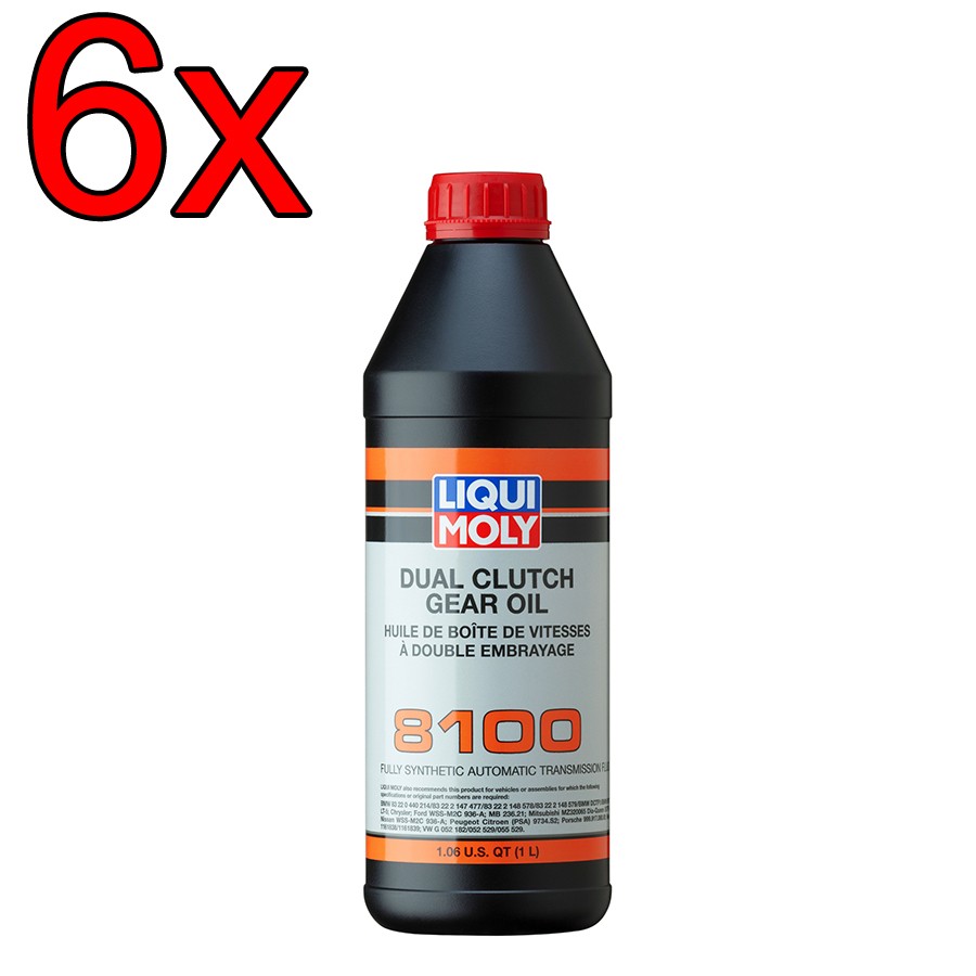 [Case of 6] LIQUI MOLY Full Synthetic DCT Dual Clutch Transmission Oil 8100 1L