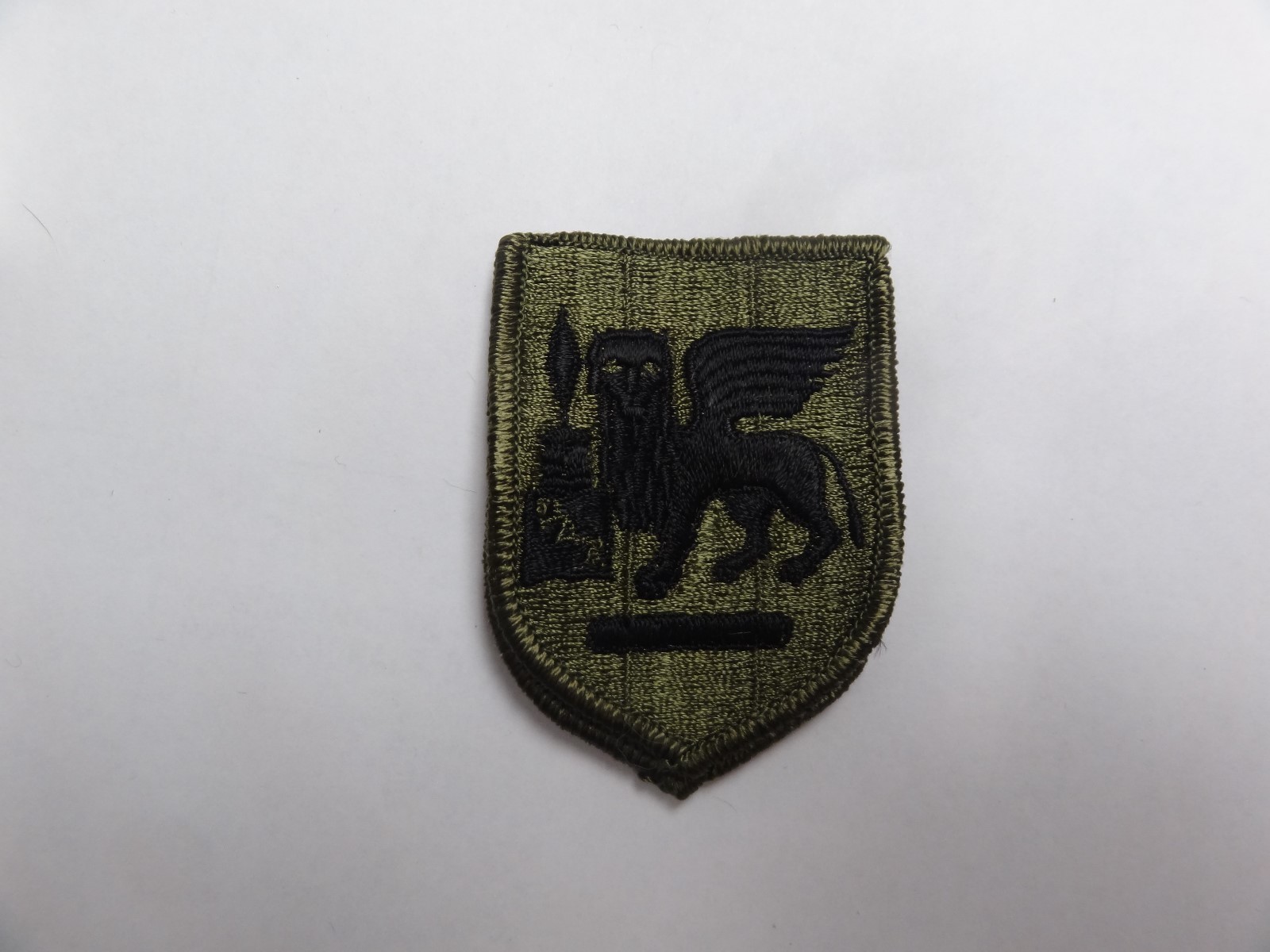 MILITARY PATCH US ARMY SEW ON SUBDUED P-SETAF-F