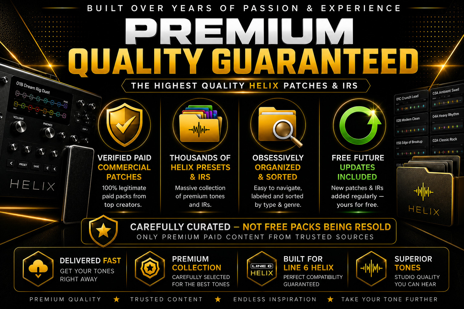 Line 6 Helix Huge Patch & IR Collection – The Ultimate Bundle