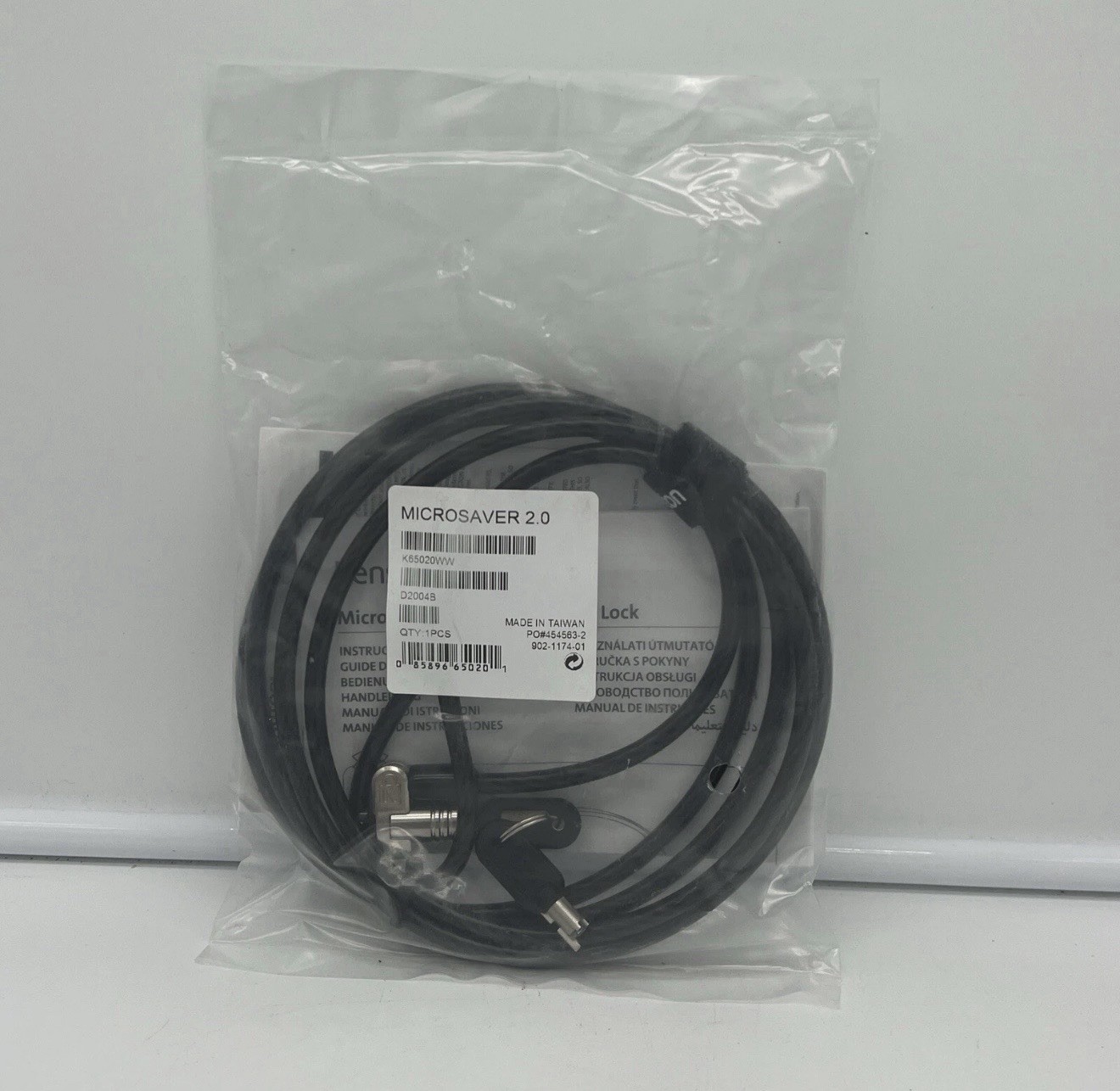 Kensington MicroSaver 2.0 Master Keyed Lock - On Demand K65020WW New