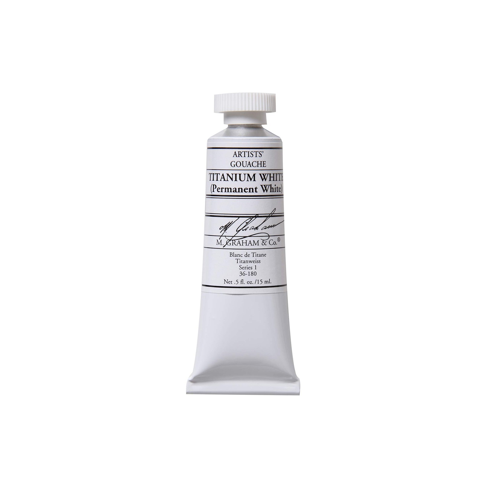 M. Graham 1/2-Ounce Tube Gouache Paint, Titanium White Kitchen