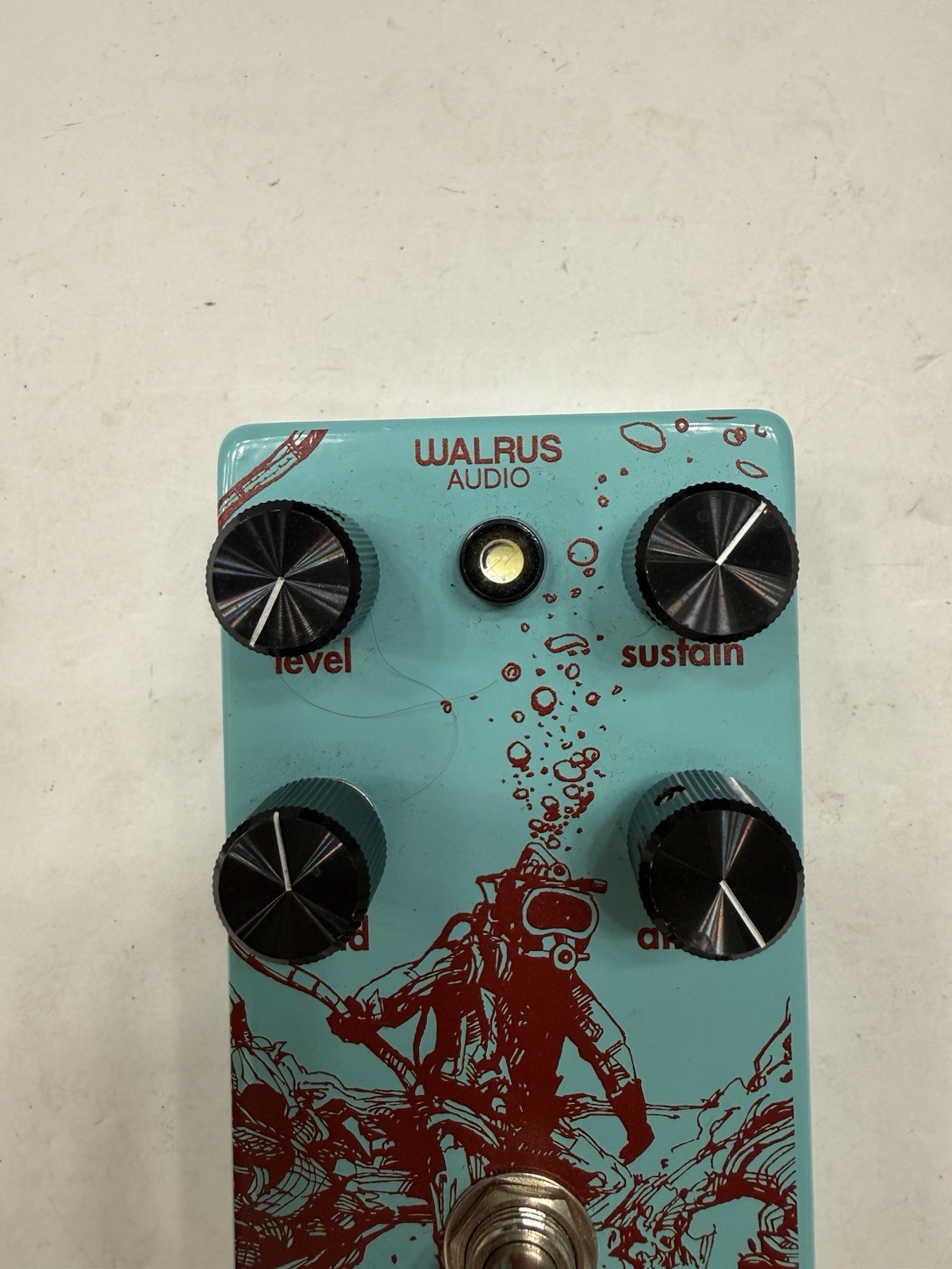Walrus Audio Deep Six V1 Compressor Sustainer Compression Guitar Effect Pedal