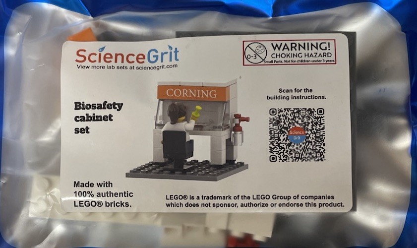 Lego Science Biosafty Cabnet Set Special Made For Corning Rare