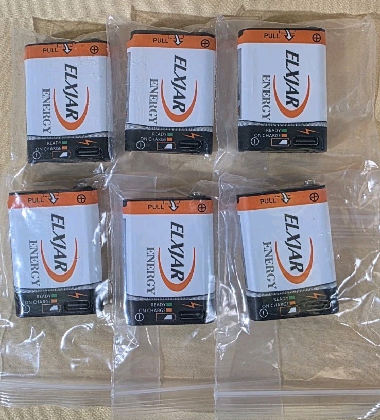 Elxjar - Rechargeable Battery Compatible Headlamps White Id682 e99aca 3.6v