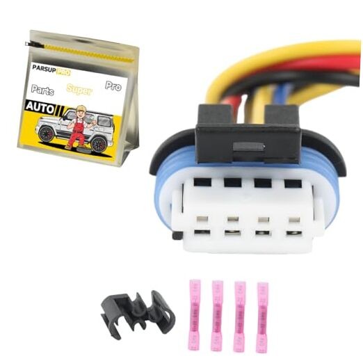 1Pcs 4-Way/Pin Ignition Coil Connector Sensor Socket Repair Wiring Harness