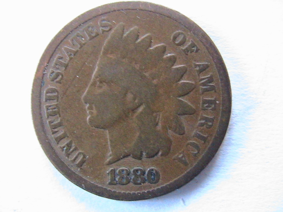 1880 INDIAN HEAD CENT