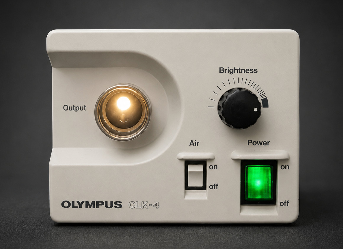 Olympus CLK-4 Halogen Light Source Endoscopy Illuminator w/ Hospital Grade Cord