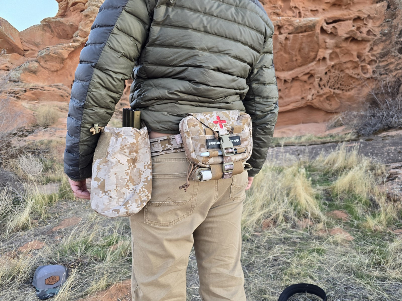 TITAN DUMP POUCH - Internal Magazine Carrier - Molle mountable - Foldable - USA