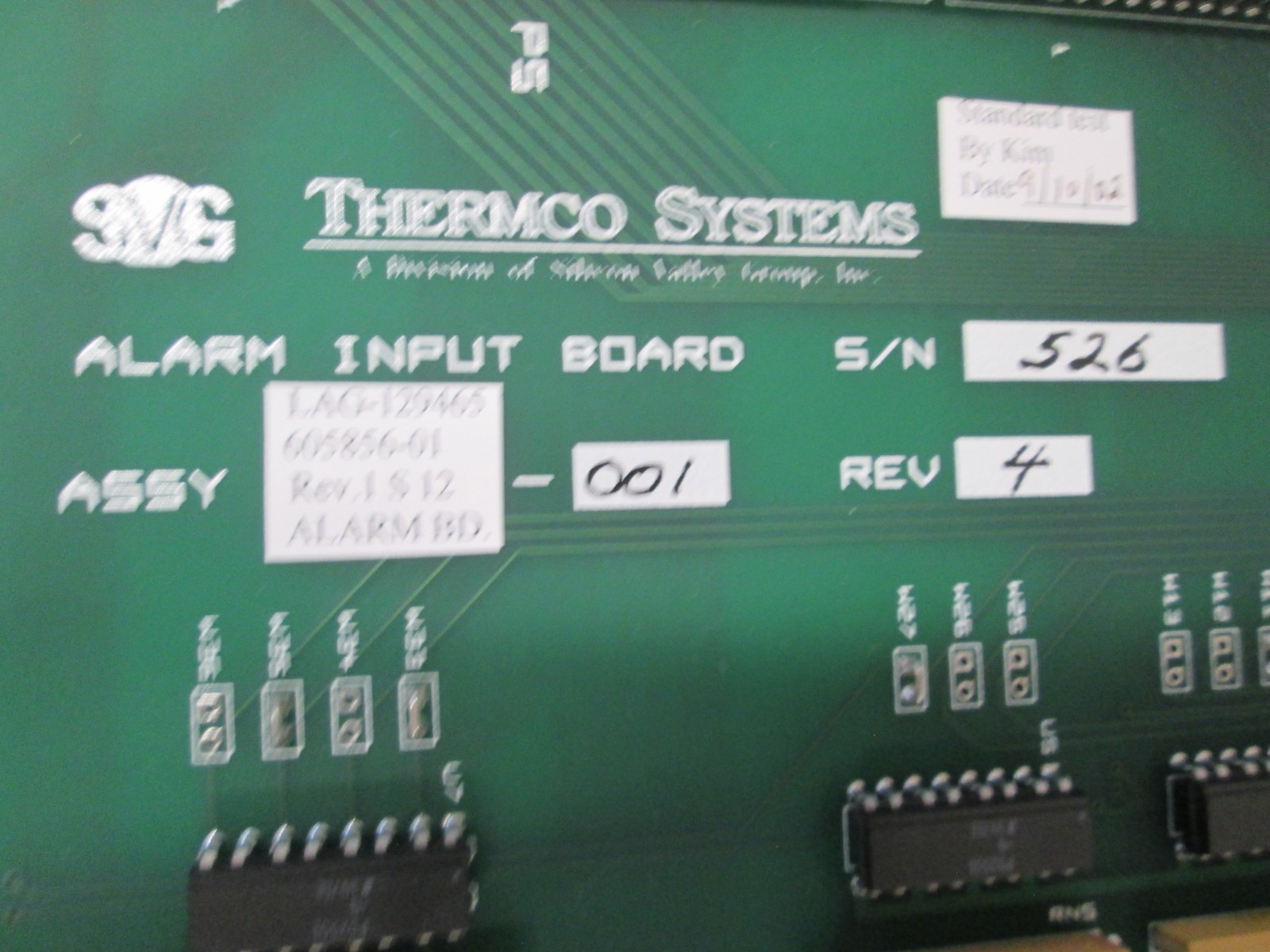 SPT Micro, 605856-01, Alarm Input, PCB Assy, New