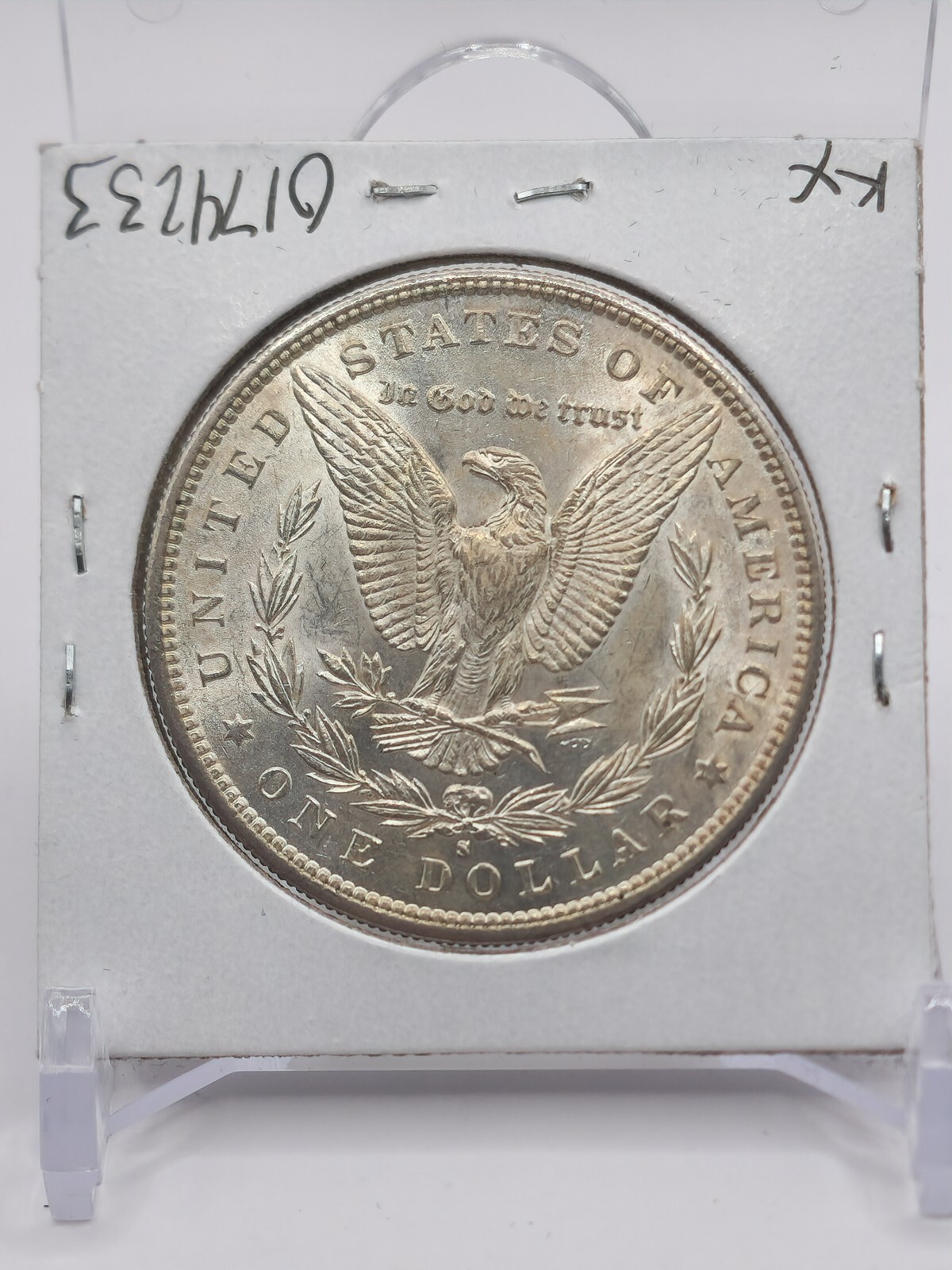 1891-S Morgan Silver Dollar (122DM)
