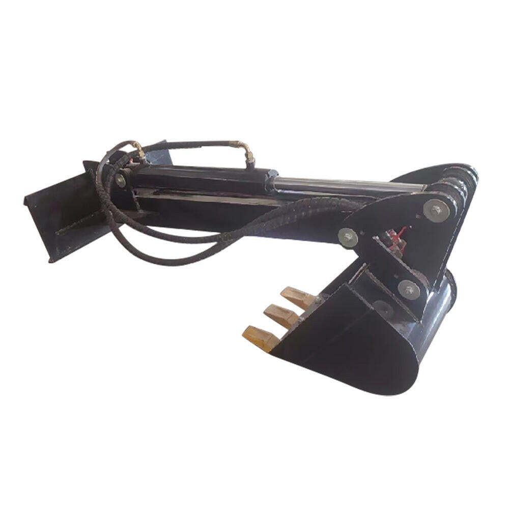 Single Arm Digger Attachment For Mini Skid Steer | AGT-M-DRG
