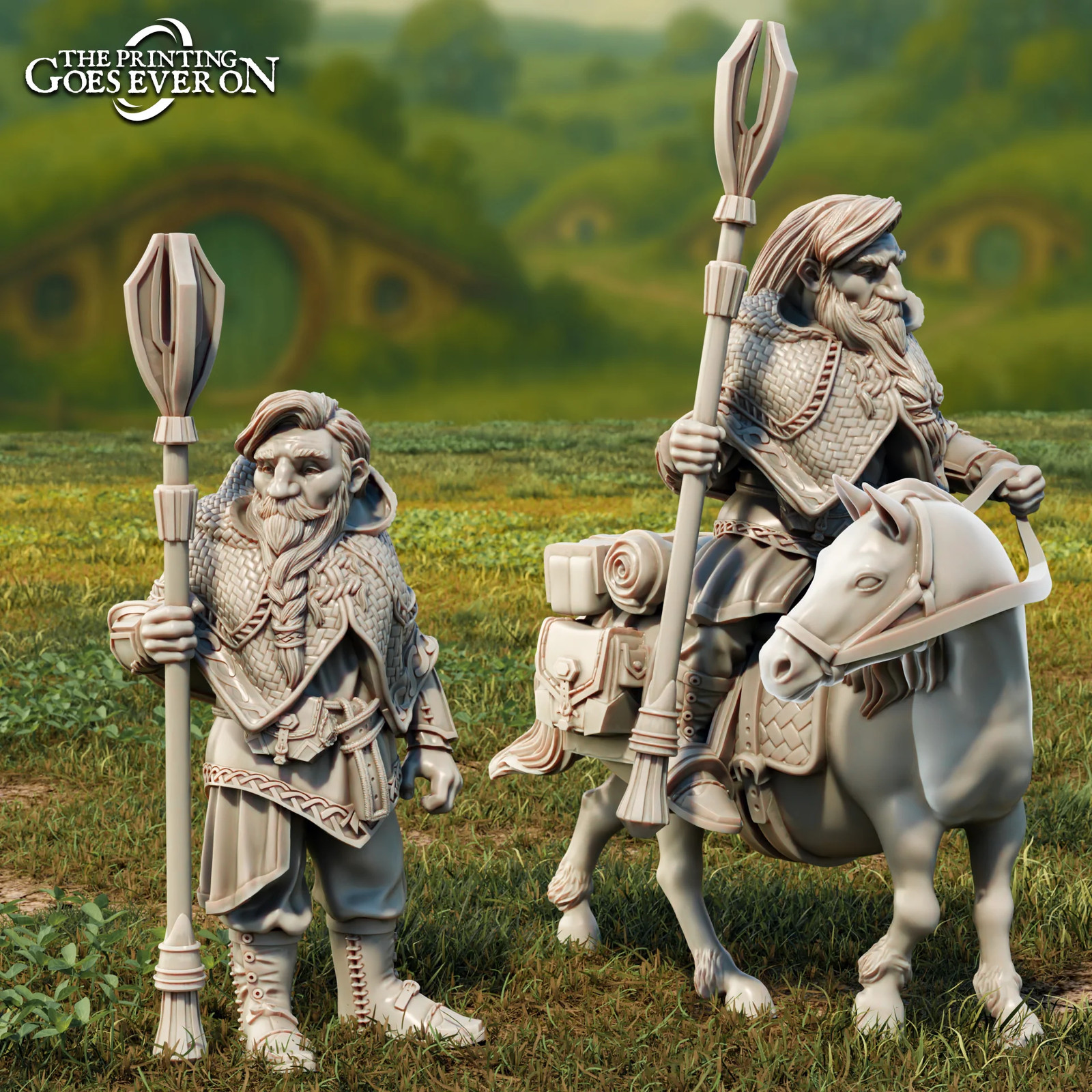 Durgil (Set of 2) - 28-32mm Guests at the Door - Resin Tabletop Miniatures